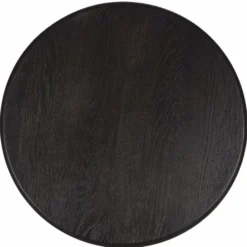 Casa Padrino Luxus Couchtisch Schwarz / Bronze 80 cm - Luxus Wohnzimmer Möbel