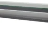 Casa Padrino Luxus Couchtisch Schwarz 120 x 46 x H. 39,5 cm - Rechteckiger Massivholz Wohnzimmertisch mit Glasplatte - Luxus Wohnzimmer Möbel