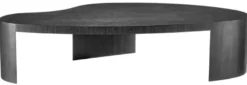 Casa Padrino Luxus Couchtisch Schwarzgrau 150 x 86 x H. 35 cm - Luxus Wohnzimmertisch - Wohnzimmer Möbel - Hotel Möbel - Luxus Qualität