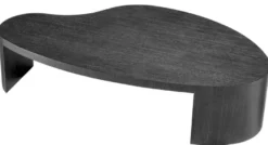 Casa Padrino Luxus Couchtisch Schwarzgrau 150 x 86 x H. 35 cm - Luxus Wohnzimmertisch - Wohnzimmer Möbel - Hotel Möbel - Luxus Qualität