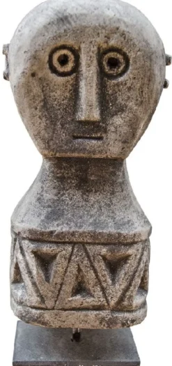 Casa Padrino Luxus Deko Antik Stil Naturstein Statuen 5er Set - Stein Skulpturen - Stein Figuren - Deko Accessoires - Schreibtisch Deko - Wohnzimmer Deko - Luxus Möbel