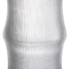Casa Padrino Luxus Deko Glas Vase Ø 18 x H. 37,5 cm - Elegante mundgeblasene Blumenvase - Deko Accessoires