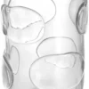 Casa Padrino Luxus Deko Glas Vase Ø 23 x H. 34 cm - Elegante mundgeblasene Blumenvase - Luxus Kollektion