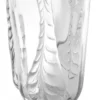 Casa Padrino Luxus Deko Glas Vase Ø 26 x H. 42 cm - Elegante mundgeblasene Blumenvase - Deko Accessoires