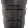 Casa Padrino Luxus Deko Messing Vase Bronzefarben Ø 19,5 x H. 22,5 cm - Moderne runde Blumenvase im Industrie Design - Luxus Qualität