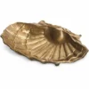 Casa Padrino Luxus Deko Schale in Muschelform Vintage Messing 52,5 cm - Deko Accessoires