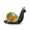 Casa Padrino Luxus Deko Skulptur Schnecke H. 60 cm - Deko Skulptur - Deko Figur - Tierfigur - Gartendeko