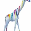 Casa Padrino Luxus Deko Skulptur Giraffe Trash H. 230 cm - Riesige Gartenskulptur - Lebensgroße Skulptur - XXL Deko Skulptur - XXL Deko Figur