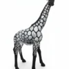 Casa Padrino Luxus Deko Skulptur Giraffe Designaufgaben Gold H. 77 cm - Deko Skulptur - Deko Figur - Tierfigur - Gartendeko