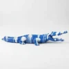 Casa Padrino Luxus Deko Skulptur Reptil Krokodil Trash Bicolor H. 20 cm - Deko Skulptur - Deko Figur - Tierfigur - Gartendeko