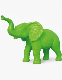 Casa Padrino Luxus Deko Skulptur Elefant H. 115 cm - Riesige Gartenskulptur - Lebensgroße Skulptur - XXL Deko Skulptur - XXL Deko Figur