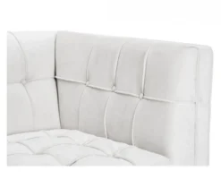 Casa Padrino Luxus Designer Hotel Sessel in Weiß mit schwarzem Gestell - 94 x 82 x 77 cm