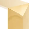 Casa Padrino Luxus Designer Konsole / Konsolentisch Gold 155 x 45 x H. 76 cm - Designermöbel
