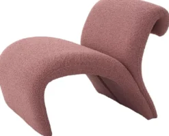 Casa Padrino Luxus Designer Sessel Rosa 69 x 74 x H. 67 cm - Wohnzimmer Sessel - Hotel Sessel - Wohnzimmer Möbel - Luxus Möbel - Wohnzimmer Einrichtung - Luxus Einrichtung - Möbel Luxus