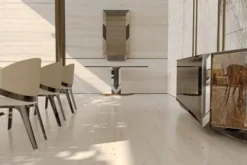 Casa Padrino Luxus Designer Sideboard mit 4 Türen Schwarz / Braun / Silber 230 x 54 x H. 85 cm - Luxus Möbel - Designer Möbel - Esszimmer Möbel - Hotel Möbel - Luxus Qualität