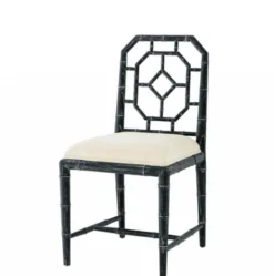 Casa Padrino Luxus Designer Stuhl Schwarz - Limited Edition