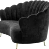 Casa Padrino Luxus Designer Sofa Schwarz - Limited Edition