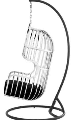 Casa Padrino Luxus Designer Schaukelstuhl - Limited Edition