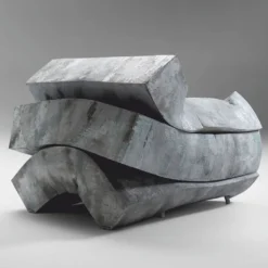 Casa Padrino Luxus Designer Sessel Grau 102 cm - Luxus Möbel - Made in Italy