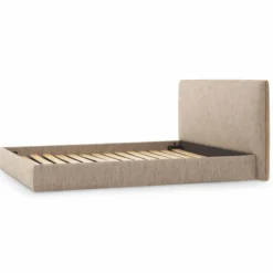 Casa Padrino Luxus Doppelbett Beige / Antik Gold 160 x 200 cm - Schlafzimmer Möbel