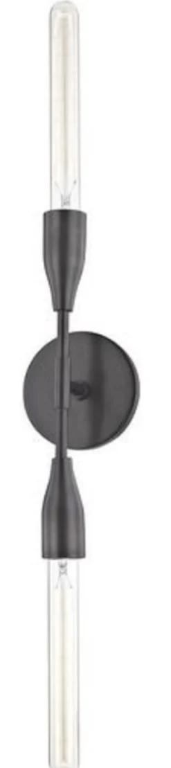 Casa Padrino Luxus Doppel Wandleuchte Antik Bronze 12,1 x 8,9 x H. 76,2 cm - Luxus Kollektion
