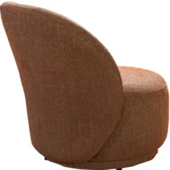 Casa Padrino Luxus Drehsessel Braun 75 x 90 x H. 85 cm - Wohnzimmer Sessel - Hotel Sessel - Wohnzimmer Möbel - Hotel Möbel - Luxus Möbel