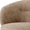 Casa Padrino Luxus Drehsessel Sandfarben 70 x 80 x H. 79 cm - Wohnzimmer Sessel - Hotel Sessel - Wohnzimmer Möbel - Hotel Möbel - Luxus Möbel - Luxus Wohnzimmer Einrichtung