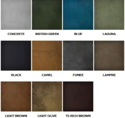 Casa Padrino Luxus Echtleder Hocker Braun 106 x 106 x H. 41 cm