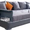 Casa Padrino Luxus Ecksofa Blau 445 x 370 cm - Wohnzimmer Sofa - Wohnzimmer Möbel - Luxus Möbel - Luxus Wohnzimmer Einrichtung