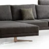 Casa Padrino Luxus Ecksofa Grau / Silber 310 x 180 x H. 70 cm - Wohnzimmer Sofa - Wohnzimmer Möbel - Luxus Möbel - Luxus Einrichtung