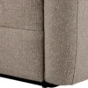 Casa Padrino Luxus Ecksofa Greige / Schwarz 320 x 190 x H. 82 cm - Wohnzimmer Sofa - Wohnzimmer Möbel - Luxus Möbel - Luxus Einrichtung - Luxus Qualität