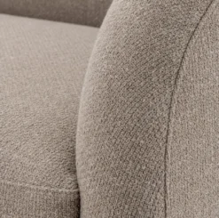 Casa Padrino Luxus Ecksofa Greige / Schwarz 320 x 190 x H. 82 cm - Wohnzimmer Sofa - Wohnzimmer Möbel - Luxus Möbel - Luxus Einrichtung - Luxus Qualität
