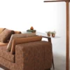 Casa Padrino Luxus Ecksofa Hellbraun / Braun / Dunkelbraun 450 x 225 x H. 73 cm - Wohnzimmer Sofa - Wohnzimmer Möbel - Luxus Möbel - Luxus Wohnzimmer Einrichtung