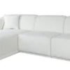 Casa Padrino Luxus Ecksofa Linke Seite Weiß 251 x 166 x H. 75 cm - Modulare Wohnzimmer Möbel
