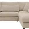 Casa Padrino Luxus Ecksofa 320 x 256 x H. 90 cm - Verschiedene Farben - Modernes Wohnzimmer Cord Sofa mit Kissen - Moderne Wohnzimmer Möbel