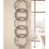 Casa Padrino Luxus Edelstahl Wandheizung Silber H. 147 cm - Luxus Wandheizkörper