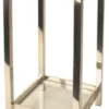 Casa Padrino Luxus Edelstahl Schirmständer Silber 30 x 30 x H. 70 cm - Luxus Accessoires