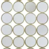 Casa Padrino Luxus Edelstahl Wandspiegel Gold 80 x H. 120 cm - Designer Spiegel - Luxus Kollektion