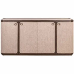 Casa Padrino Luxus Eichenholz Sideboard mit 4 Türen Braun 180 cm - Luxus Möbel