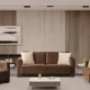 Casa Padrino Luxus 2er Sofa Braun 171 x 88 x H. 67 cm - Wohnzimmer Sofa - Hotel Sofa - Wohnzimmer Möbel - Hotel Möbel - Luxus Möbel - Luxus Einrichtung