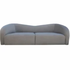 Casa Padrino Luxus 3er Wohnzimmer Sofa Grau 238 cm - Wohnzimmer Interior
