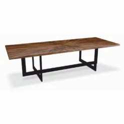 Casa Padrino Luxus Esstisch Braun / Schwarz 310 cm - Esszimmer Möbel