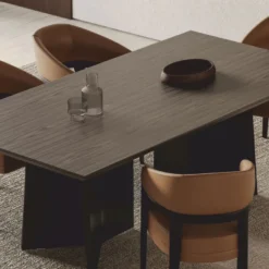 Casa Padrino Luxus Esstisch Dunkelbraun 220 cm - Hotel & Esszimmer Möbel