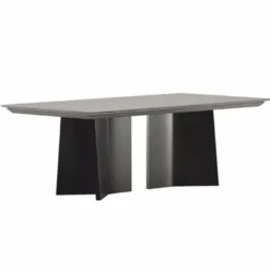 Casa Padrino Luxus Esstisch Dunkelbraun 220 cm - Hotel & Esszimmer Möbel