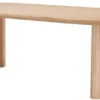 Casa Padrino Luxus Esstisch Naturfarben 244 x 109,5 x H. 77 cm - Ovaler Massivholz Küchentisch - Esszimmer Möbel - Küchen Möbel - Luxus Möbel - Luxus Einrichtung