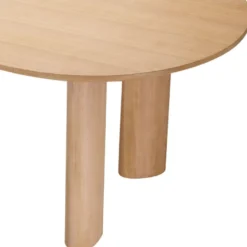 Casa Padrino Luxus Esstisch Naturfarben 244 x 109,5 x H. 77 cm - Ovaler Massivholz Küchentisch - Esszimmer Möbel - Küchen Möbel - Luxus Möbel - Luxus Einrichtung