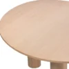 Casa Padrino Luxus Esstisch Naturfarben 149 x 128,5 x H. 77 cm - Massivholz Küchentisch - Esszimmer Möbel - Küchen Möbel - Luxus Möbel - Luxus Einrichtung