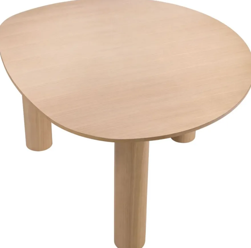 Casa Padrino Luxus Esstisch Naturfarben 149 x 128,5 x H. 77 cm - Massivholz Küchentisch - Esszimmer Möbel - Küchen Möbel - Luxus Möbel - Luxus Einrichtung