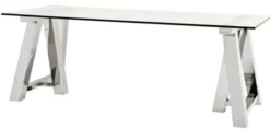 Casa Padrino Luxus Esstisch 220 x 90 x H. 78 cm - Designer Esszimmermöbel