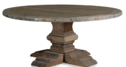 Casa Padrino Luxus Esszimmer Tisch Naturfarben 180 x H. 76 cm - Esszimmermöbel Esstisch